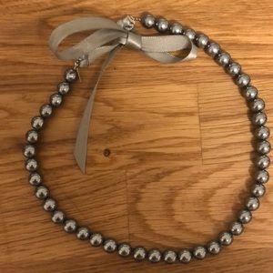 Grey/silver necklace